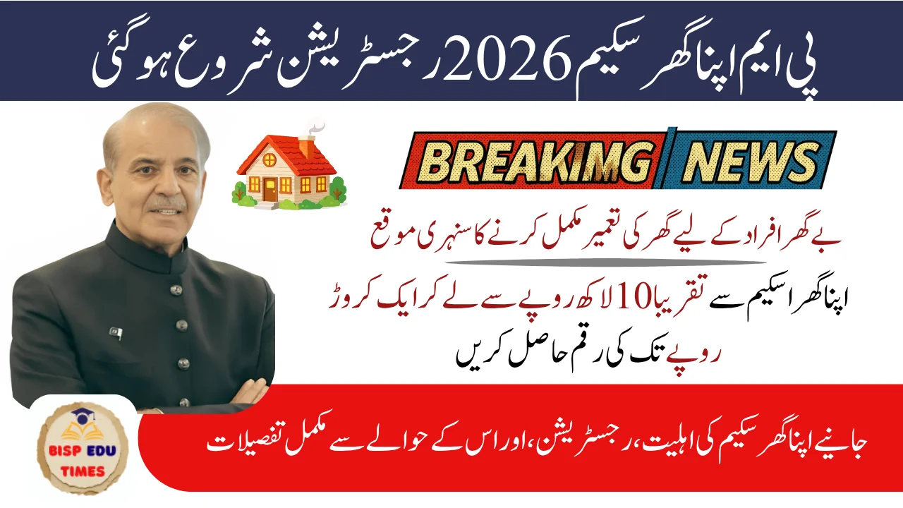 PM Apna Ghar Scheme 2026 Registration Started – Online Apply, Eligibility & Latest Update